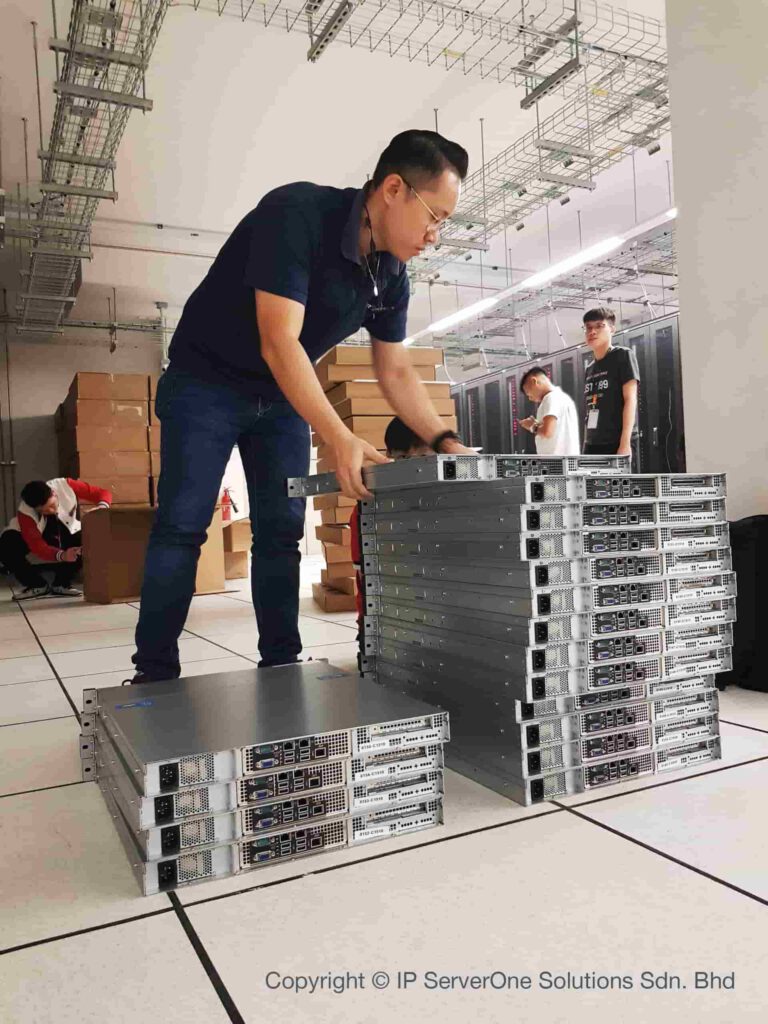 IP ServerOne - new server installation -min